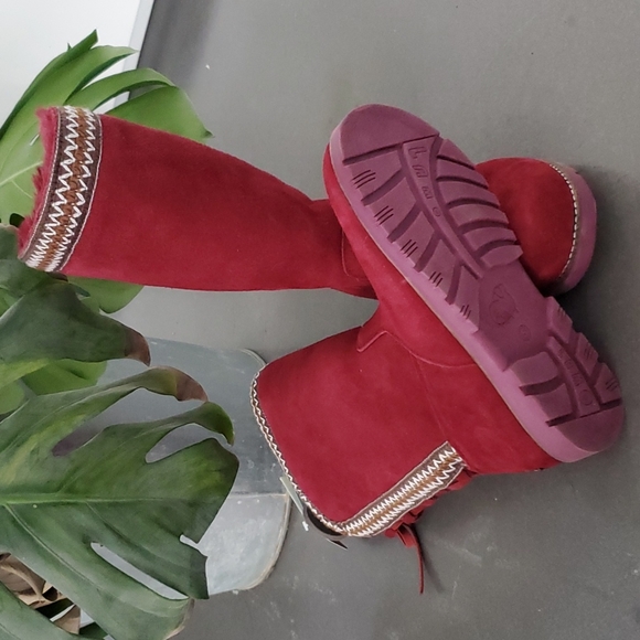 LAMO Sheepskin BOOTS Size 5 - Picture 5 of 8